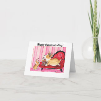 Cartes Pour Fêtes Annuelles Heureuse Sainte-Valentin !