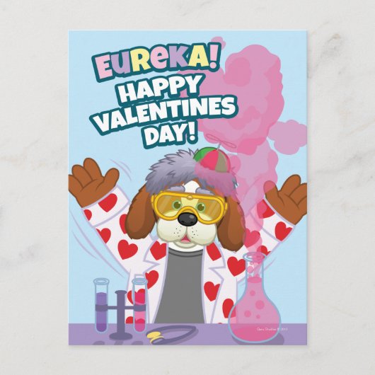 Cartes Pour Fêtes Annuelles Heureuse Sainte-Valentin ! (Devant)