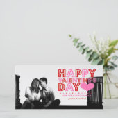 Cartes Pour Fêtes Annuelles Heureuse Sainte-Valentin (Debout devant)