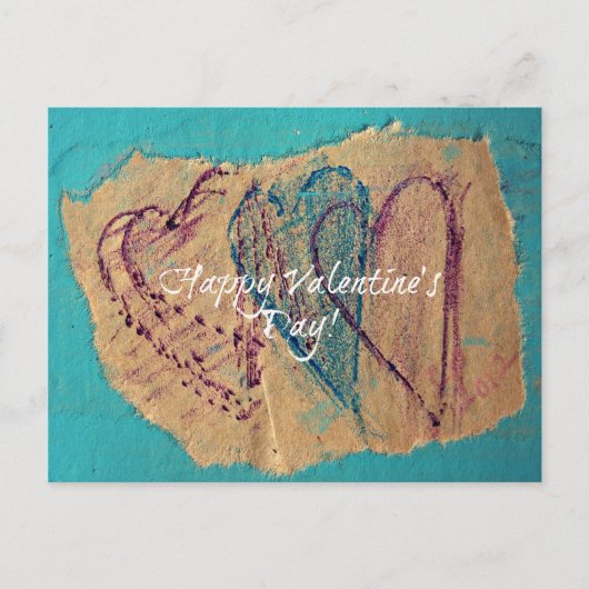 Cartes Pour Fêtes Annuelles Heureuse Sainte-Valentin (Devant)