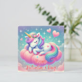 Cartes Pour Fêtes Annuelles Heureuse Sainte-Valentin (Debout devant)