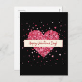 Cartes Pour Fêtes Annuelles Heureuse Sainte-Valentin 2024, Aimez-Vous Mon Amou (Devant / Derrière)