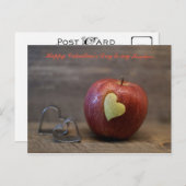 Cartes Pour Fêtes Annuelles Heureuse Sainte-Valentin à mon professeur (Devant / Derrière)