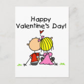 Cartes Pour Fêtes Annuelles Heureuse Sainte-Valentin amoureux (Devant)