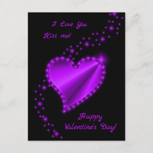 Cartes Pour Fêtes Annuelles Heureuse Sainte-Valentin - Coeur arc-en-ciel avec