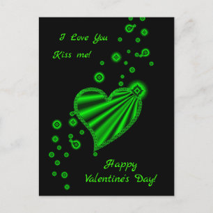 Cartes Pour Fêtes Annuelles Heureuse Sainte-Valentin - Coeur arc-en-ciel avec