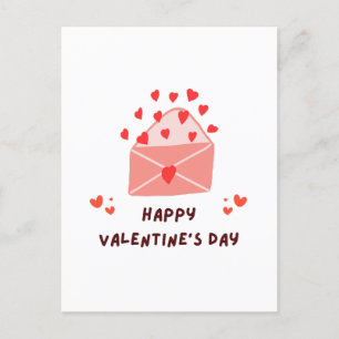 Cartes Pour Fêtes Annuelles Heureuse Sainte-Valentin - Coeurs rouges - Images 