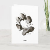 Cartes Pour Fêtes Annuelles Heureuse Sainte-Valentin de chat persan (Dos)