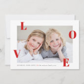 Cartes Pour Fêtes Annuelles Heureuse Sainte-Valentin de photos d'amour (Devant)