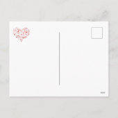 Cartes Pour Fêtes Annuelles Heureuse Sainte-Valentin des Coeurs à main mignonn (Dos)