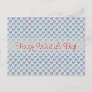 Cartes Pour Fêtes Annuelles Heureuse Sainte-Valentin des coeurs bleus !