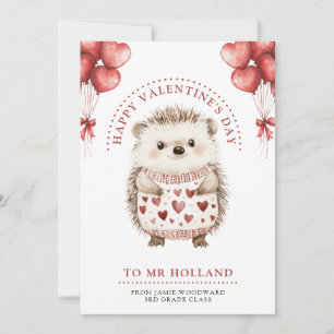 Cartes Pour Fêtes Annuelles Heureuse Sainte-Valentin enseignant