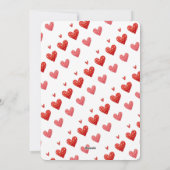 Cartes Pour Fêtes Annuelles Heureuse Sainte-Valentin Gnome (Dos)