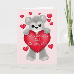 Cartes Pour Fêtes Annuelles Heureuse Sainte-Valentin Grandgirl