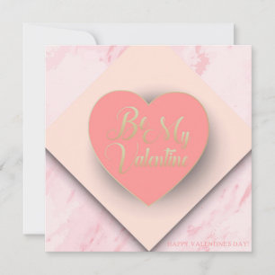 Cartes Pour Fêtes Annuelles Heureuse Sainte-Valentin Jolie salutation élégante