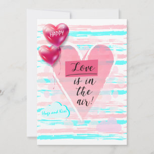 Cartes Pour Fêtes Annuelles Heureuse Sainte-Valentin Jolie salutation élégante