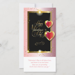 Cartes Pour Fêtes Annuelles Heureuse Sainte-Valentin Lovely Elegant Classic
