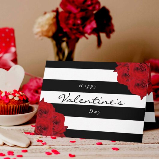 Cartes Pour Fêtes Annuelles Heureuse Sainte-Valentin Luxe moderne