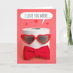 Cartes Pour Fêtes Annuelles Heureuse Sainte-Valentin Papier toilette Pandemic 