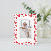 Cartes Pour Fêtes Annuelles Heureuse Sainte-Valentin photo Red Watercolor Hear (Debout devant)