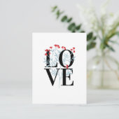 Cartes Pour Fêtes Annuelles Heureuse Sainte-Valentin Pour Lover Stylish (Debout devant)