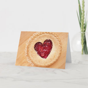 Cartes Pour Fêtes Annuelles Heureuse Sainte-Valentin - tarte aux cerises