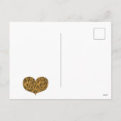 Cartes Pour Fêtes Annuelles Heureuse Sainte-Valentin Tiger ! Impression de ban (Dos)