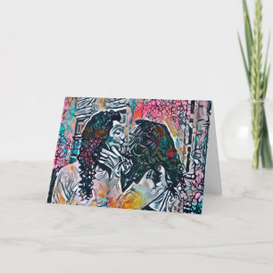 Cartes Pour Fêtes Annuelles Heureuse Sainte-Valentin   Vos Mots Couple Kissing