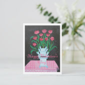 CARTES POUR FÊTES ANNUELLES HEUREUSE SAINTE-VALENTIN VOUS FAITES MA FLEUR DE (Debout devant)