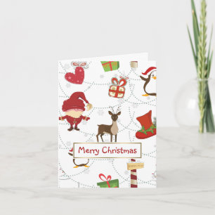 Cartes Pour Fêtes Annuelles Heureuse Sorcière Volante Halloween Sur Une Chambr