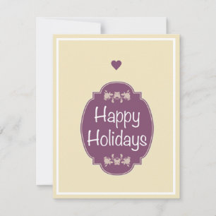 Cartes Pour Fêtes Annuelles Heureux