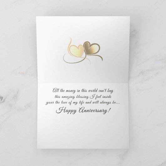 Cartes Pour Fêtes Annuelles Heureux Anniversaire L'Amour De Ma Vie Sera Toujou (Intérieur)