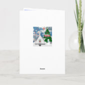 Cartes Pour Fêtes Annuelles heureux campeurs (Dos)