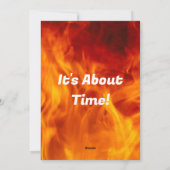 Cartes Pour Fêtes Annuelles Heureux divorce final (Dos)