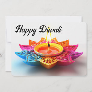 Cartes Pour Fêtes Annuelles Heureux Diwali