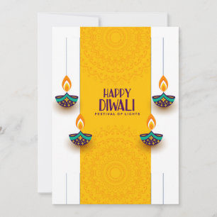 Cartes Pour Fêtes Annuelles Heureux Diwali