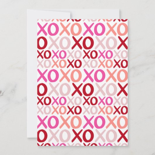 Cartes Pour Fêtes Annuelles Heureux Galentine XOXO Hugs et baisers Meilleurs a (Dos)