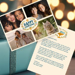 Cartes Pour Fêtes Annuelles HEUREUX HANOUKKA Floral Wreath Menorah photos pers<br><div class="desc">Des flûtes dessinées à la main par moi pour vous. Cliquez sur "personnaliser" pour modifier et ajouter votre propre texte au verso et les photos à l'avant de la carte ou changer la police ou les couleurs. Tout est personnalisable. Assurez-vous d'ajouter des photos sous l'illustration pour garder le design. Pour...</div>