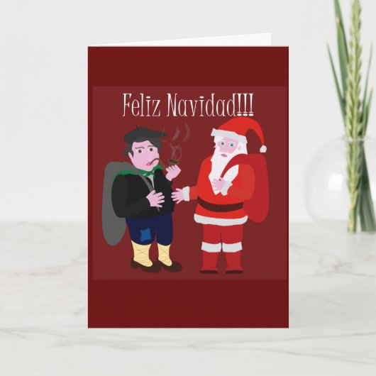 Cartes Pour Fêtes Annuelles Heureux Noël (Devant)