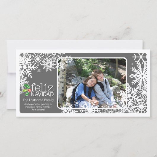 Cartes Pour Fêtes Annuelles Heureux Noël - 1 photo (Devant)