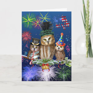 CARTES POUR FÊTES ANNUELLES HEUREUX NOUVEL AN DE NOUS TOUS !