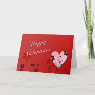 Cartes Pour Fêtes Annuelles Heureux Valentines