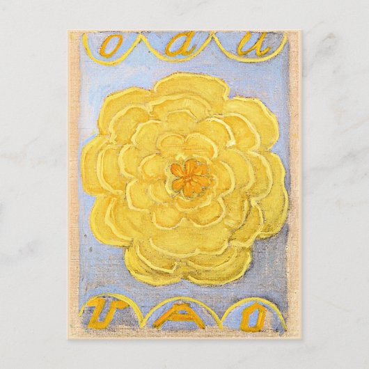 Cartes Pour Fêtes Annuelles Hilma af Klint - Primordial Chaos, n° 24 (Devant)