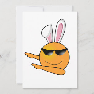 Cartes Pour Fêtes Annuelles Hip Hop Emoji Egg Bunny Easter Kids Adult