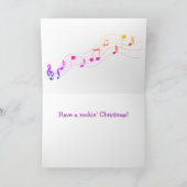 Cartes Pour Fêtes Annuelles Hip Père Noël Cat Christmas (Intérieur)