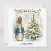 Cartes Pour Fêtes Annuelles Histoire de conte de fées Peter Rabbit Noël (Devant)