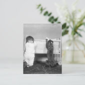 Cartes Pour Fêtes Annuelles Histoire de Noël vers 1924 (Debout devant)