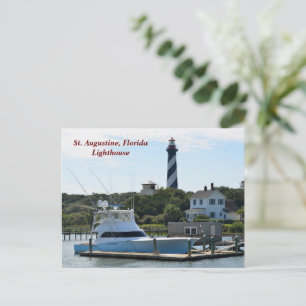 Cartes Pour Fêtes Annuelles Historique St Augustine, phare de Floride