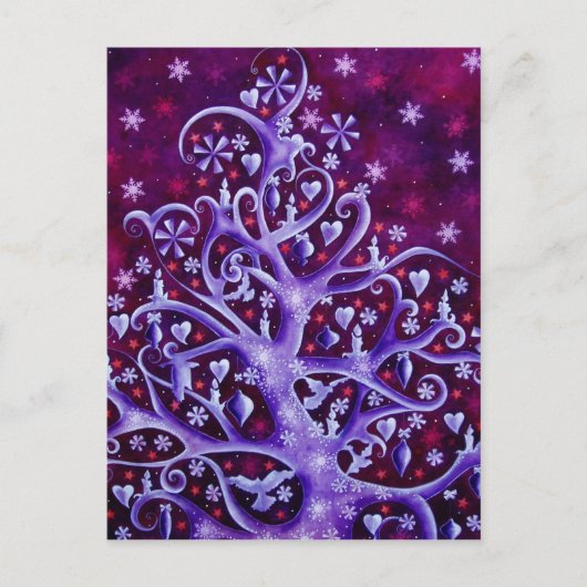 Cartes Pour Fêtes Annuelles Hiver (Devant)