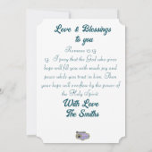 CARTES POUR FÊTES ANNUELLES HIVER AU RANG WEST HILLS (Dos)